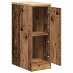 Garage Storage Cabinet Old Wood 30x51x85 cm Solid Wood Pine