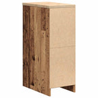 Garage Storage Cabinet Old Wood 30x51x85 cm Solid Wood Pine