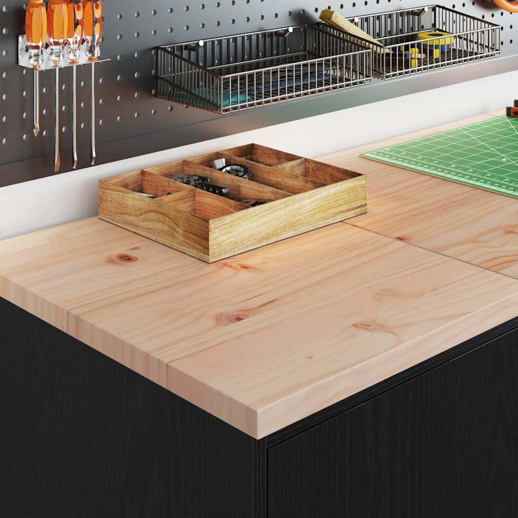 Garage Storage Cabinet Black 40x51x85 cm Solid Wood Pine