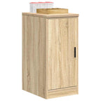 Garage Storage Cabinet Sonoma Oak 40x51x85 cm Solid Wood Pine
