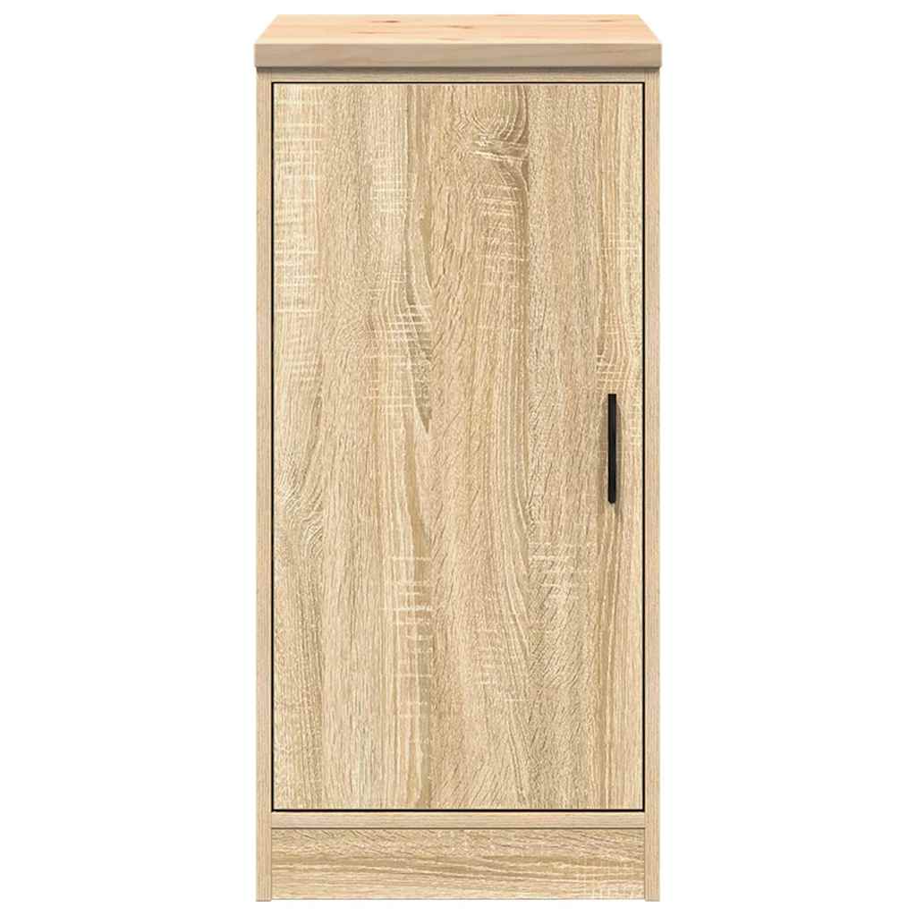 Garage Storage Cabinet Sonoma Oak 40x51x85 cm Solid Wood Pine
