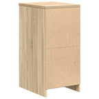 Garage Storage Cabinet Sonoma Oak 40x51x85 cm Solid Wood Pine