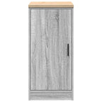 Garage Storage Cabinet Grey Sonoma 40x51x85 cm Solid Wood Pine