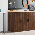 Garage Storage Cabinet Solid Wood Pine