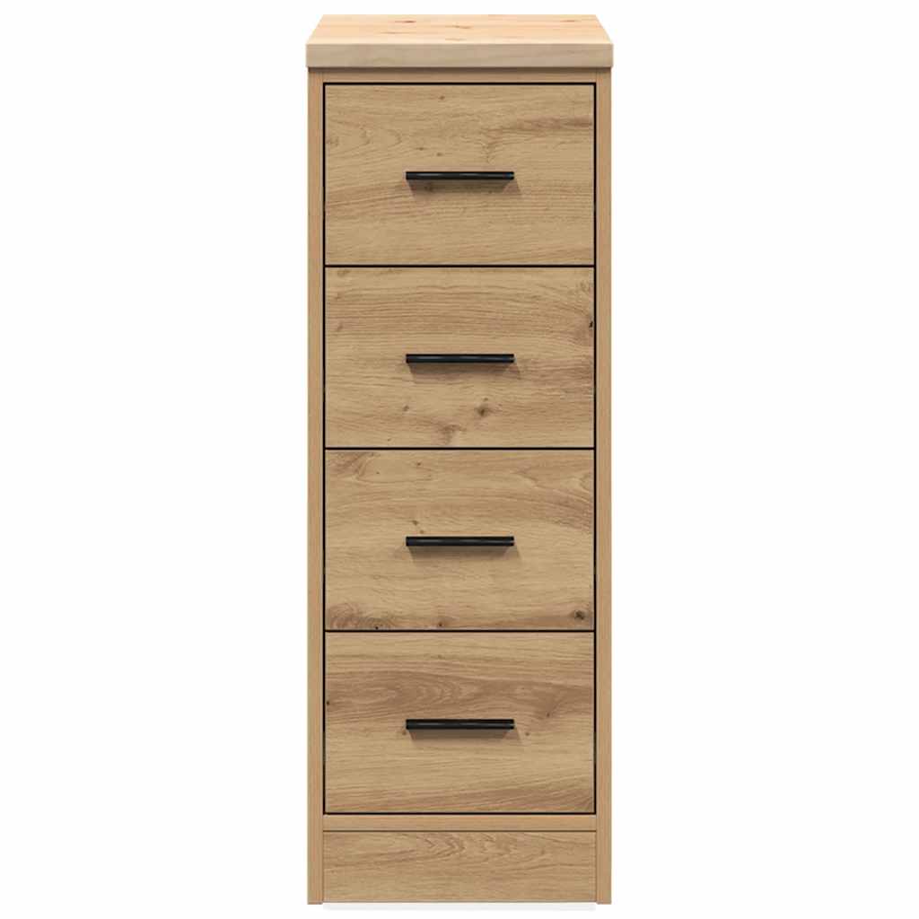 Garage Storage Cabinet Artisan Oak 30x51x85 cm Solid Wood Pine