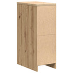 Garage Storage Cabinet Artisan Oak 30x51x85 cm Solid Wood Pine
