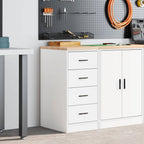 Garage Storage Cabinet Solid Wood Pine