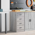 Garage Storage Cabinet Solid Wood Pine