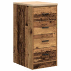 Garage Storage Cabinet Old Wood 40x51x85 cm Solid Wood Pine