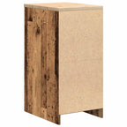 Garage Storage Cabinet Old Wood 40x51x85 cm Solid Wood Pine