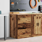 Garage Storage Cabinet Solid Wood Pine