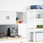 Garage Wall Cabinet Engineered Wood