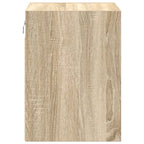 Garage Wall Cabinet Sonoma Oak Engineered Wood
