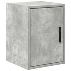 Garage Wall Cabinet Concrete Grey Engineered Wood