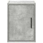 Garage Wall Cabinets 2 pcs Concrete Grey Engineered Wood