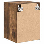 Garage Wall Cabinet Smoked Oak Engineered Wood