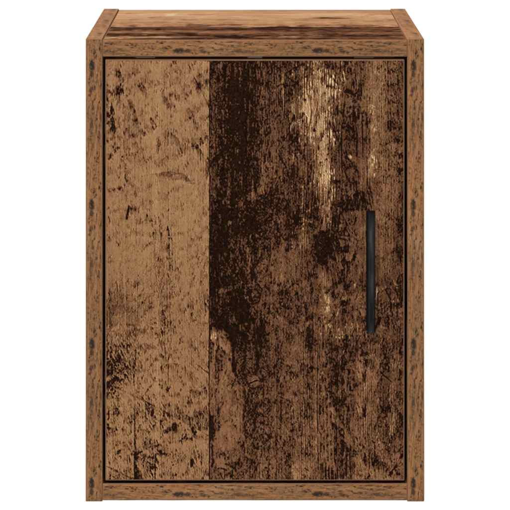 Garage Wall Cabinets 2 pcs Old Wood Engineered Wood