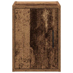 Garage Wall Cabinets 2 pcs Old Wood Engineered Wood