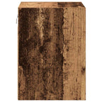 Garage Wall Cabinets 2 pcs Old Wood Engineered Wood