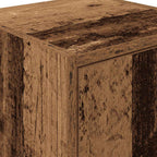 Garage Wall Cabinets 2 pcs Old Wood Engineered Wood