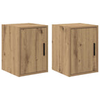 Garage Wall Cabinets 2 pcs Artisan Oak Engineered Wood