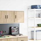 Garage Wall Cabinet Sonoma Oak Engineered Wood