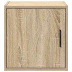 Garage Wall Cabinet Sonoma Oak Engineered Wood