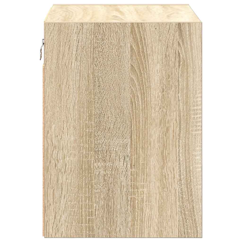 Garage Wall Cabinets 2 pcs Sonoma Oak Engineered Wood