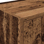 Garage Wall Cabinet Old Wood Engineered Wood