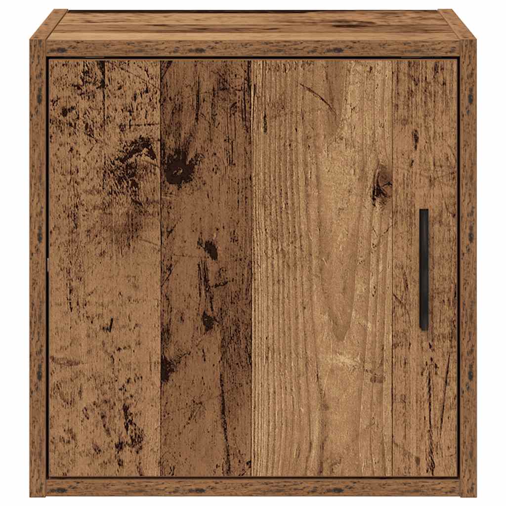 Garage Wall Cabinets 2 pcs Old Wood Engineered Wood