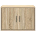 Garage Wall Cabinet Sonoma Oak Engineered Wood