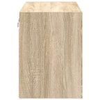 Garage Wall Cabinets 2 pcs Sonoma Oak Engineered Wood
