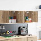 Garage Wall Cabinets 2 pcs Sonoma Oak Engineered Wood