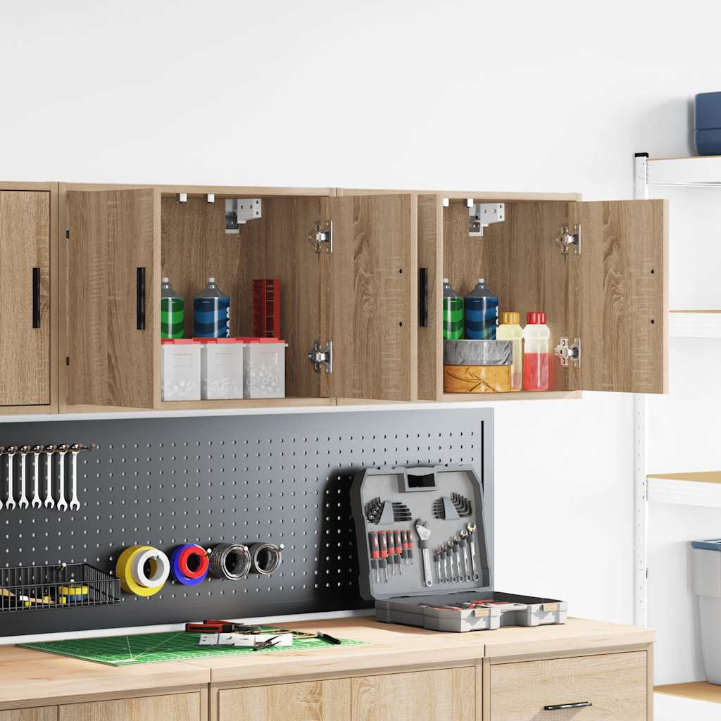 Garage Wall Cabinet Engineered Wood