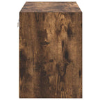 Garage Wall Cabinet Smoked Oak Engineered Wood