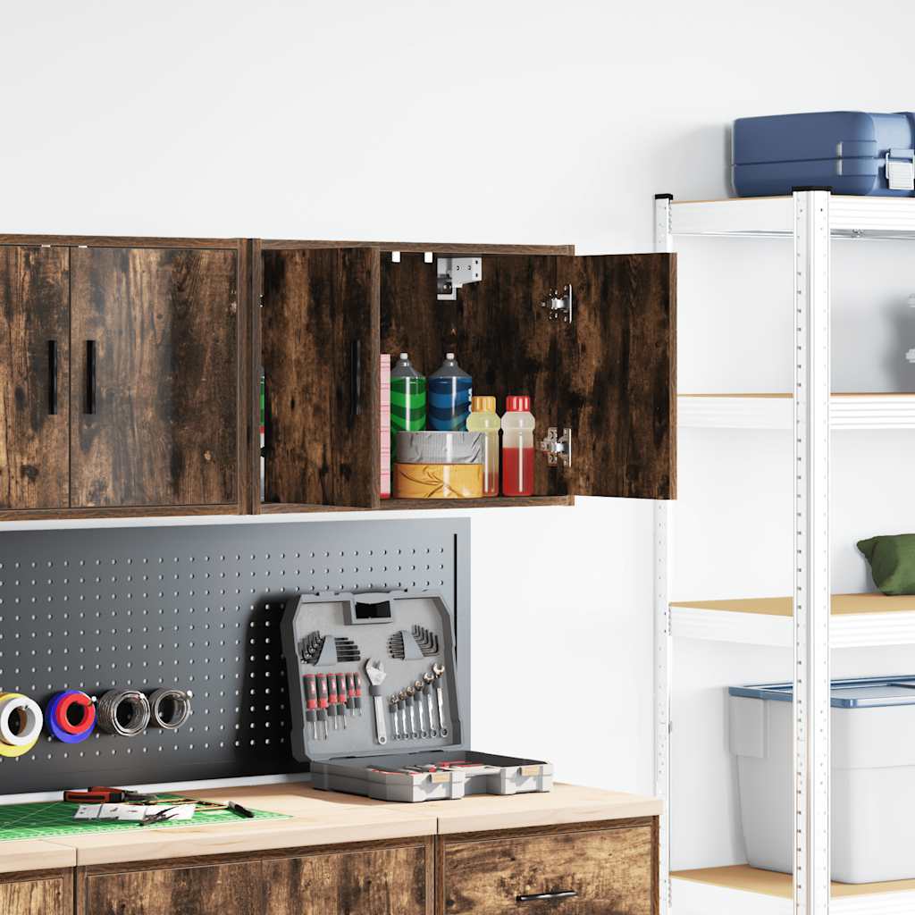 Garage Wall Cabinet Engineered Wood