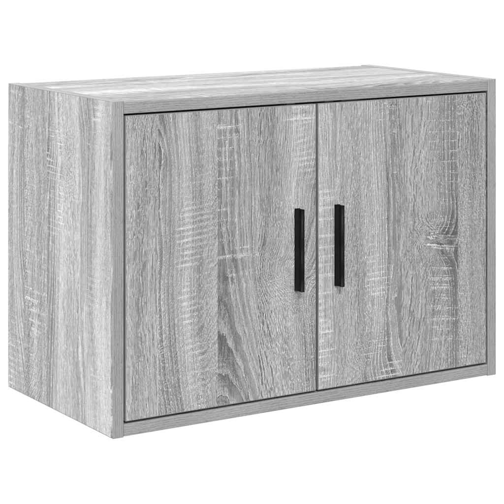 Garage Wall Cabinet Grey Sonoma Engineered Wood