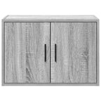 Garage Wall Cabinet Grey Sonoma Engineered Wood