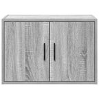 Garage Wall Cabinets 2 pcs Grey Sonoma Engineered Wood