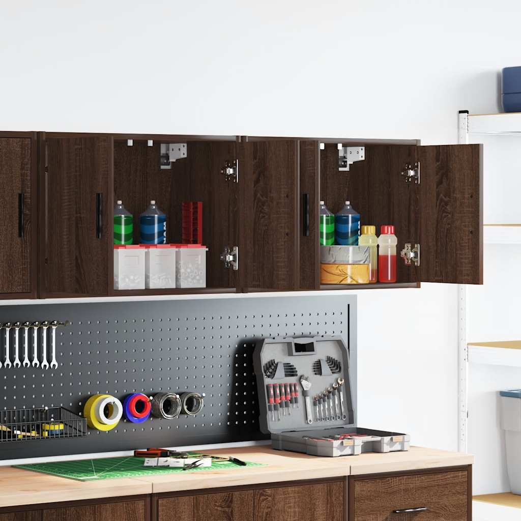 Garage Wall Cabinet Engineered Wood