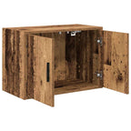 Garage Wall Cabinet Old Wood Engineered Wood