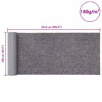 Non-slip Painter Fleece 25 m 180 g/m² Grey