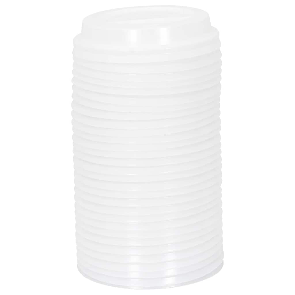 Paper Coffee Cups with Lids 1000 pcs 4oz 100ml