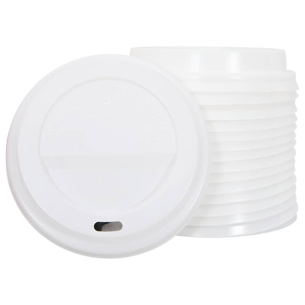Paper Coffee Cups with Lids 1000 pcs 4oz 100ml