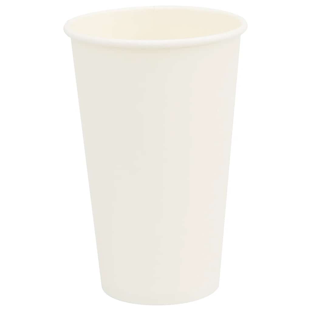 Paper Coffee Cups with Lids 1000 pcs 16oz 400ml
