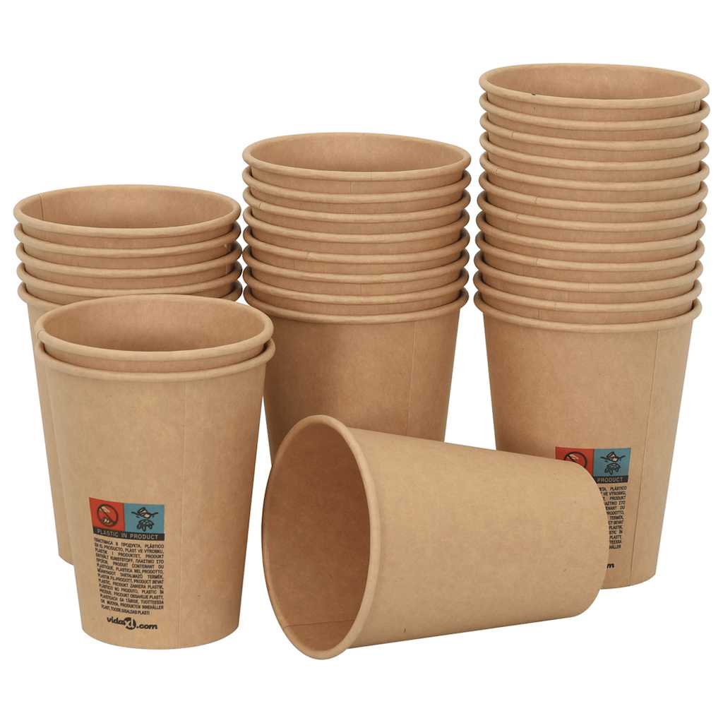 Paper Coffee Cups with Lids 1000 pcs 12oz 300ml