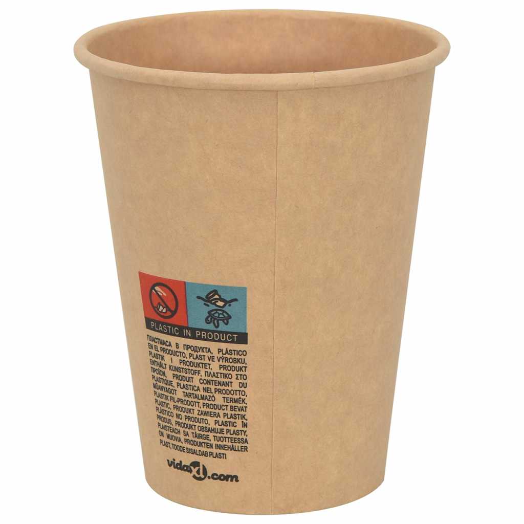 Paper Coffee Cups with Lids 1000 pcs 12oz 300ml