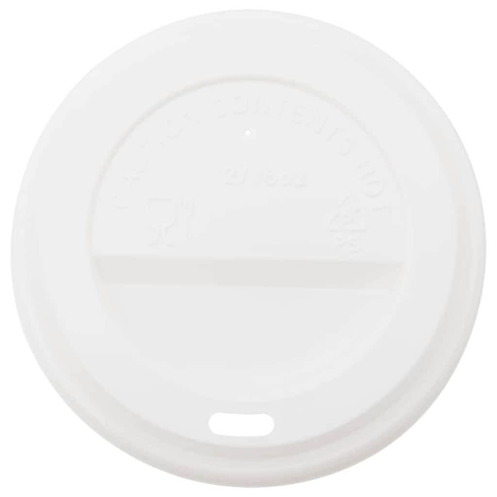 Paper Coffee Cups with Lids 1000 pcs 16oz 400ml