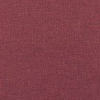 3-Seater Sofa with Cushion Wine red 220 x 78 x 84 cm Fabric