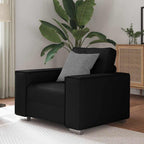Sofa Chair Black 99 x 78 x 84 cm Artificial Leather